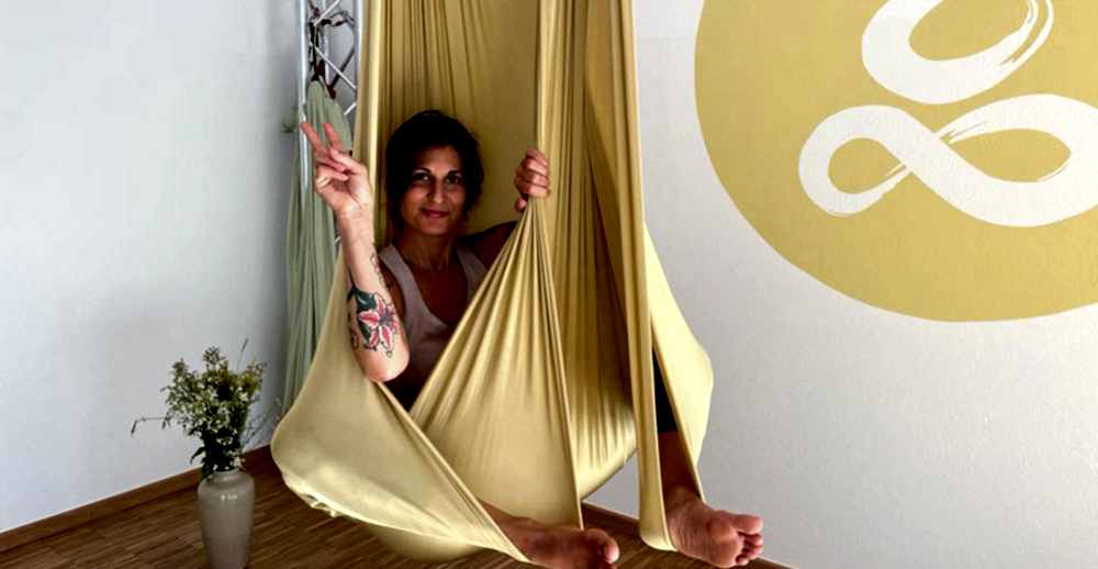 yoga im tuch yoga im Tuch, aerial yoga, antigravity yoga
